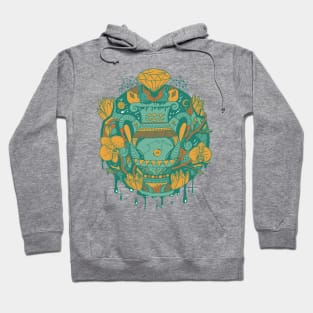 Mounta‌in Green Mystic Aquarius Vase Hoodie